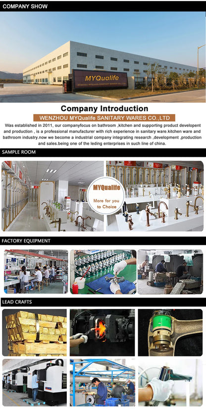 Black Kitchen Faucet Hot and Cold Water Taps Deck Mounted